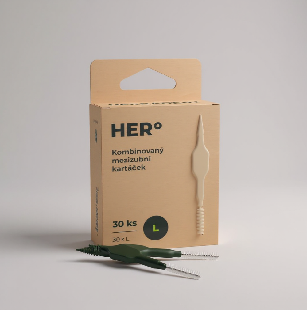 Herbadent Hero Escovilhão Interdentário Tamanho L